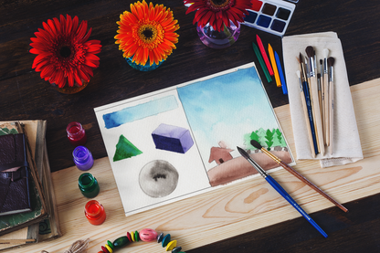 Complete Beginner’s Guide to Watercolor Painting – Your First Step into the World of Watercolor!