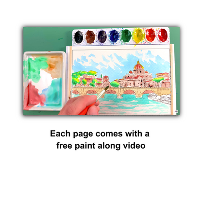 Complete Beginner’s Guide to Watercolor Painting – Your First Step into the World of Watercolor!