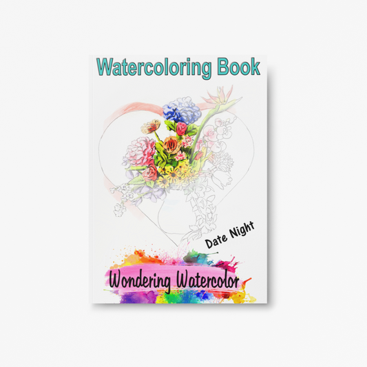 Date Night Watercolor Book – A Creative Couple’s Activity!