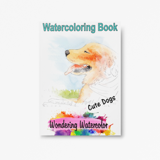 Cute Dog Watercolor Book – Paint Adorable Pups with Ease!